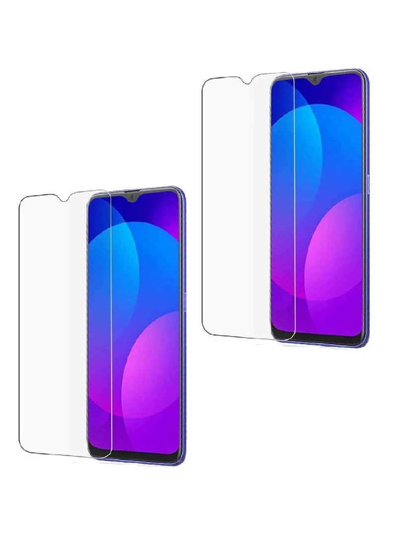 Super 2 Pieces  Tempered Glass Screen Protector Clear Designed For Oppo F11 Full Screen Coverage And Bubble Free - Image 1