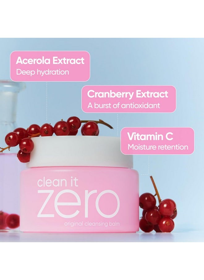 Banila Co BANILA CO Clean it Zero Original Cleansing Balm Big Size | Korean Makeup Remover, Cleansing Oil, Facial Cleanser for All Skin Types | Vegan | Made with Acerola Berry & Vitamin C (180ml / 6.08 fl.oz)  - Image 2