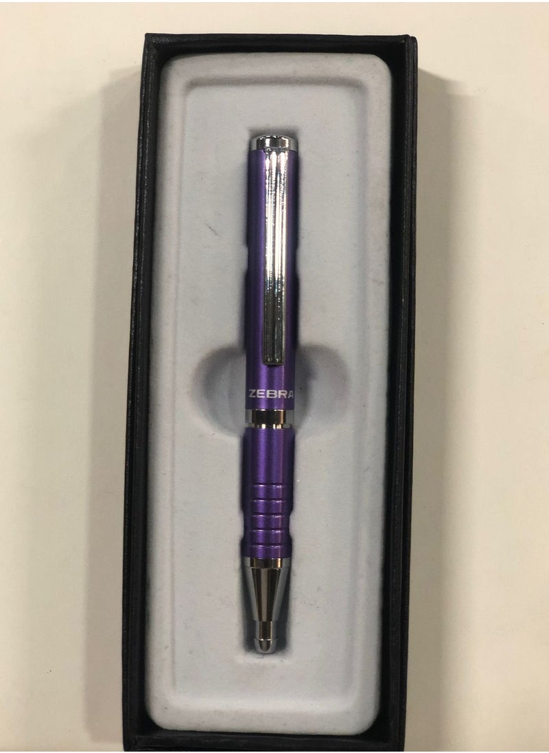 ZEBRA - 1 Piece Zebra Pen 0.7mm Expandz Purple with Gift Box - Image 1