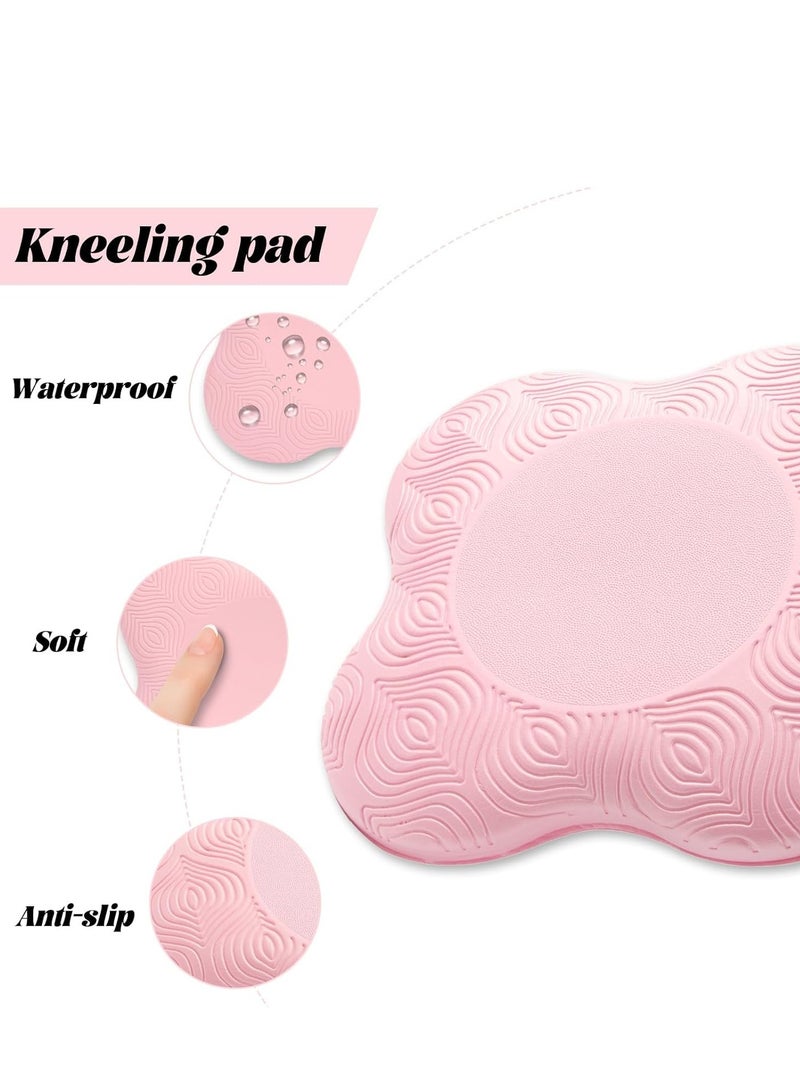 2 pack Yoga Knee Pad Cushion Extra Thick for Knees Elbows Wrist Hands Head Foam Pilates Kneeling pad, Support Foam Pads for Women and Men