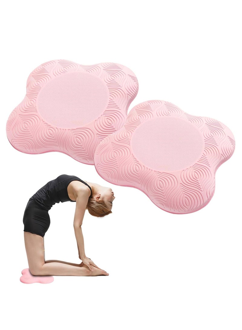 2 pack Yoga Knee Pad Cushion Extra Thick for Knees Elbows Wrist Hands Head Foam Pilates Kneeling pad, Support Foam Pads for Women and Men
