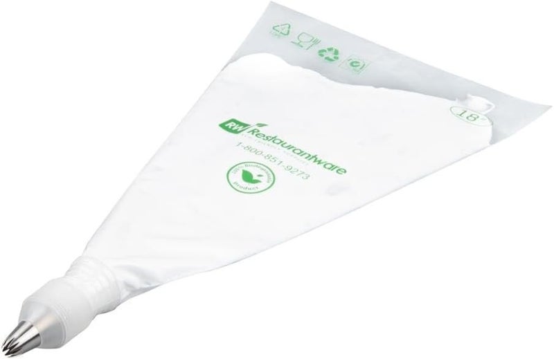 Restaurantware Pastry Tek Piping Tip 1 Reusable Drop Flower Icing Tip  2C DentResistant Stainless Steel Pastry Tip DishwasherSafe Decorate Cupcakes Cakes or Cookies - Image 2