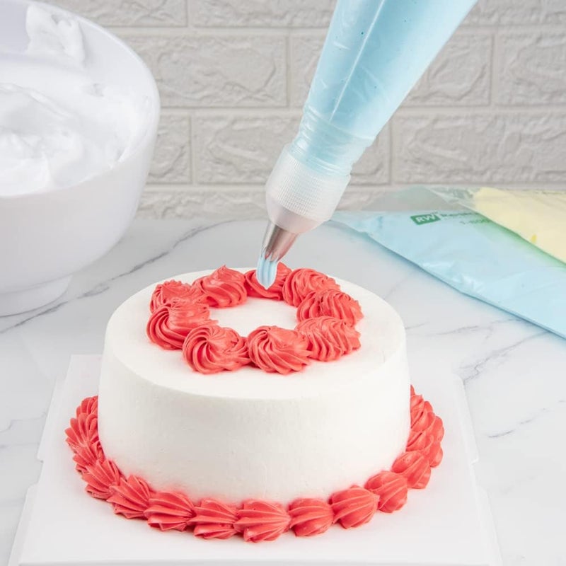 Restaurantware Pastry Tek Piping Tip 1 Reusable Drop Flower Icing Tip  2C DentResistant Stainless Steel Pastry Tip DishwasherSafe Decorate Cupcakes Cakes or Cookies - Image 5