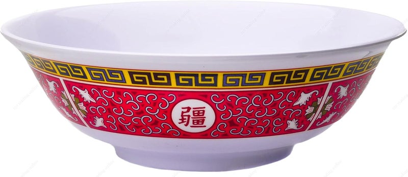 M.V. Trading Melamine Oriental Pho Noodle Soup Bowl 36 Ounce Longevity Design Set of 6 - Image 2