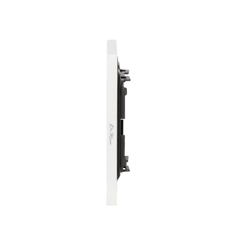 DonMarco 3x3 Ultra Thin Blank Plate – Premium Plastic Material, Sleek and Modern (Matt White) - Image 3