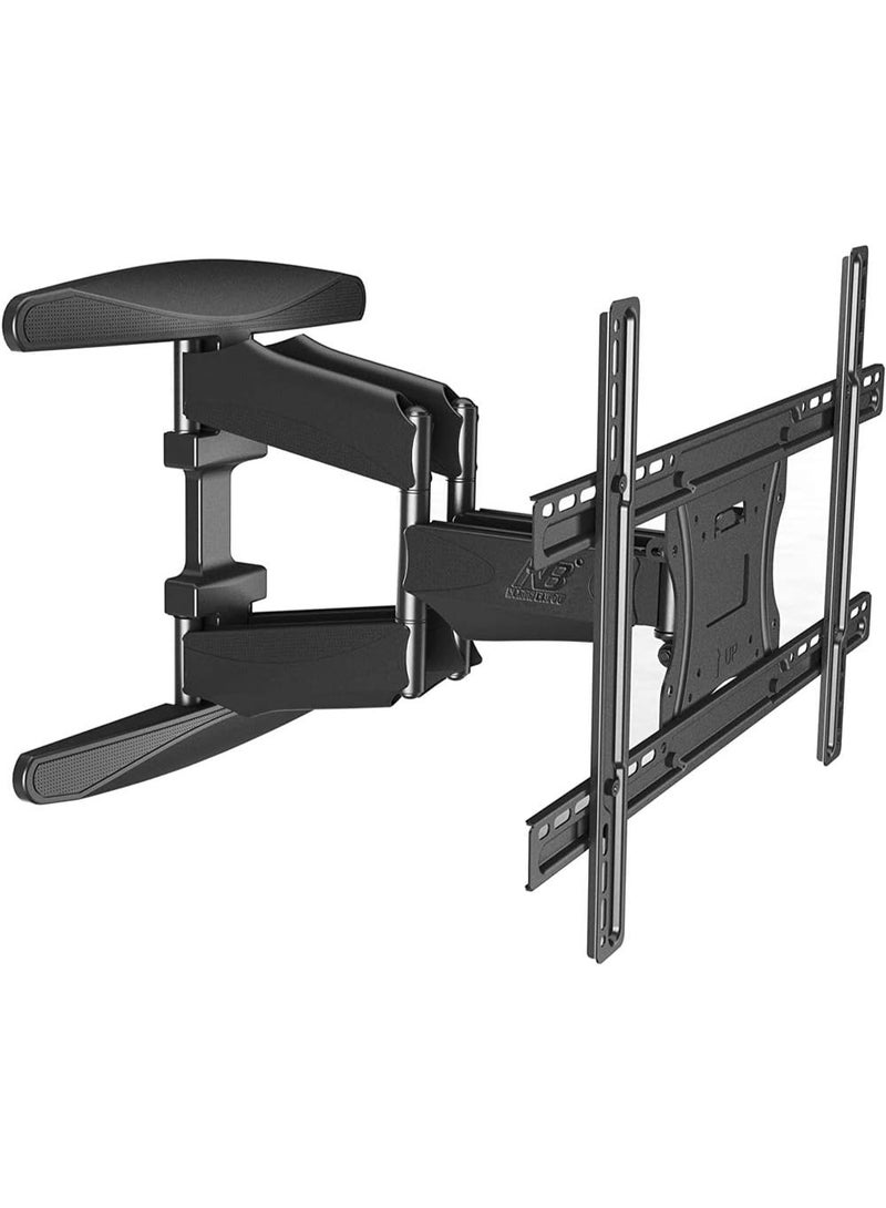 Fully mobile wall mount unit for 45-75 inch monitors, black - Image 4