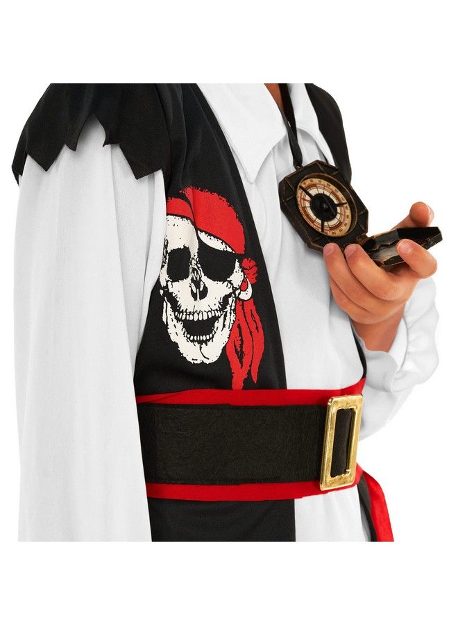 MORPH Costumes Kids Pirate Costume Boys Pirate Costume Kids Red Pirate Costume Toddler For Boys Girls M - Image 5