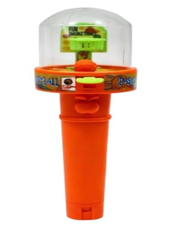Space Enterprises Compact Finger Basketball Arcade – Kids Handheld Hoop Shooter Toy, Fun Indoor Tabletop Skill Game for Boys & Girls, Party Favor & Gift. - Image 1