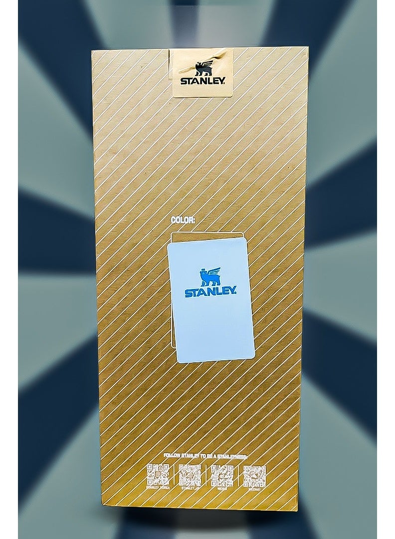 Stanley 40oz Tumbler Stainless Steel Insulated Travel Mug with Straw BPA Free Eco Friendly and Dishwasher Safe Built with Leak Resistant FlowState Lid and Double Wall Vacuum Insulation Keeps Drinks Hot for 16 Hours and Cold for 24 Hours Slim Base Fits Most Car Cup Holders with Durable Ergonomic Handle for On the Go Home Office or Outdoor Use - Image 5
