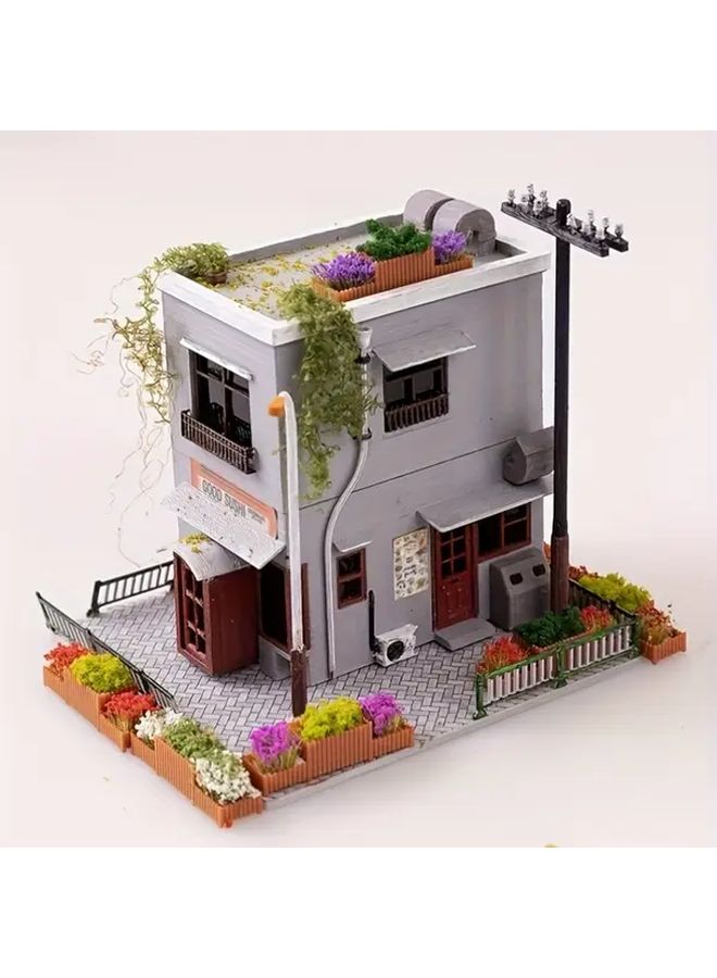 Red 5pcs 1 100 Scale Miniature Flower Bed Model Planter Box Durable ABS No Electricity Needed - Image 3