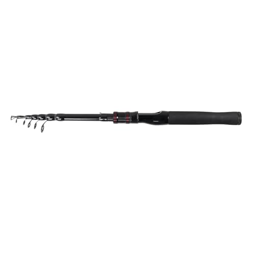 RESTCLOUD Telescopic Fishing Rod Collapsible Fishing Rod Portable Spinning Pole for Saltwater and Freshwater Carbon Fiber Lightweight and Compact Design Full Extend 69 Feet - Image 3