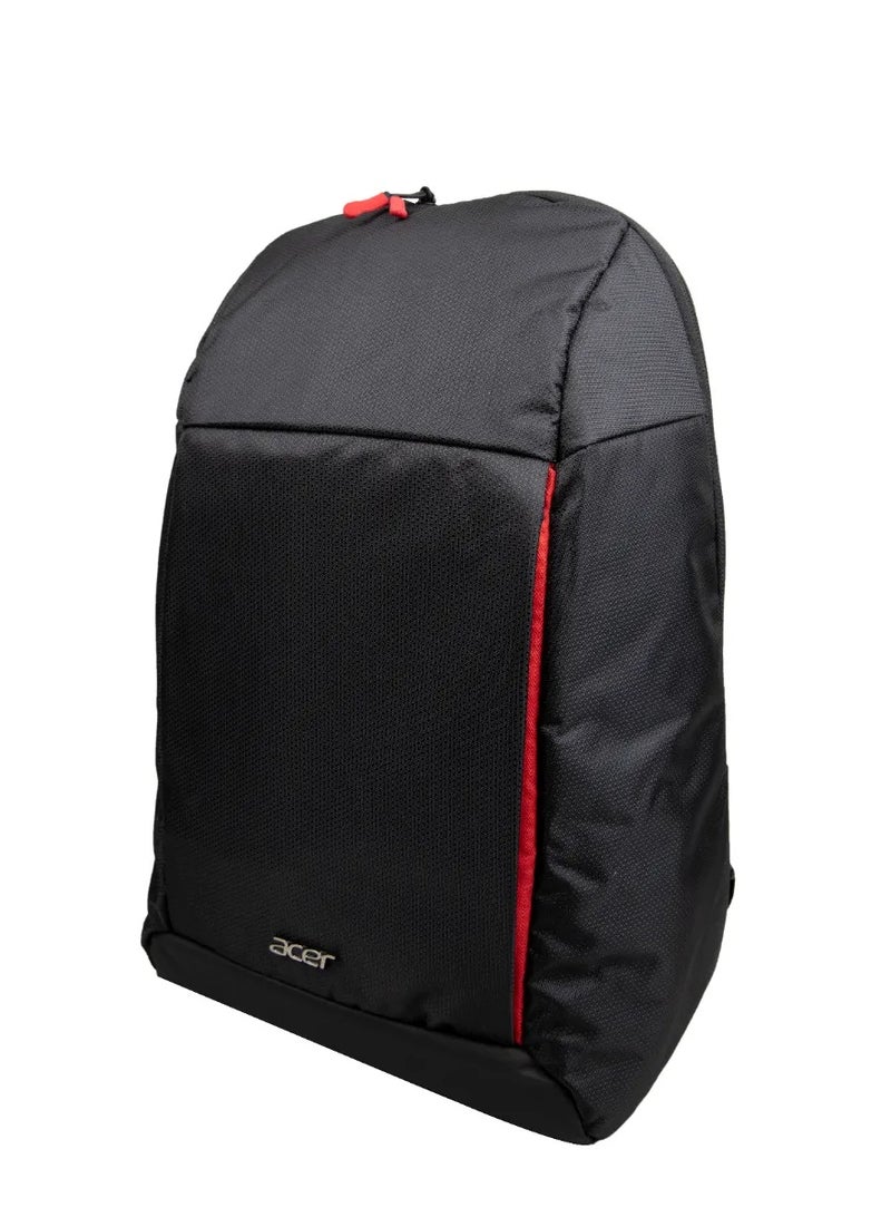 Acer Nitro Urban BackPack 15.6", Polyester/PU, Water & Damage Resistance Exterior, Black - Image 2