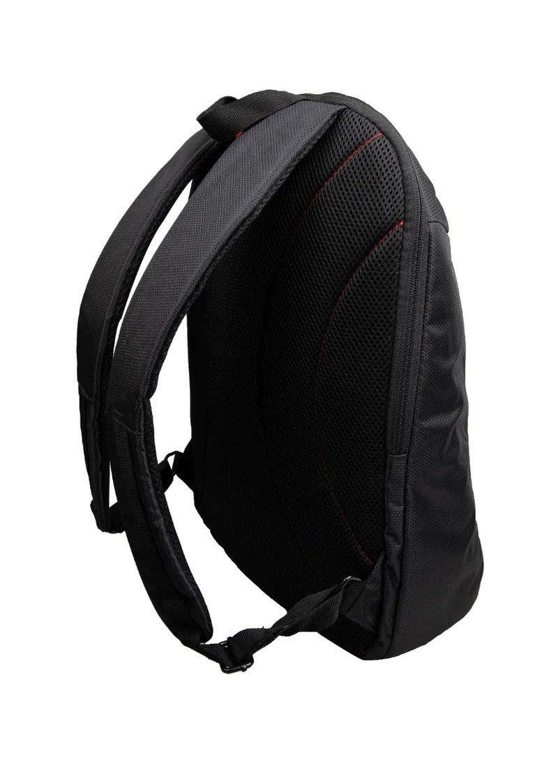 Acer Nitro Urban BackPack 15.6", Polyester/PU, Water & Damage Resistance Exterior, Black - Image 4