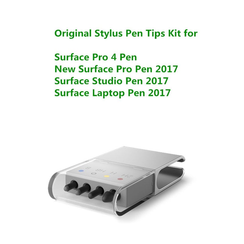 Zodiac Surface Stylus Pen Kit Refill 2H H HB B Tips Replacement for Microsoft Surface Pro 9 8 X 7 6 5 4 Series/Surface Book 1 2 3 / Surface Pro Go Studio Laptop Touch Stylus Pen - Image 3