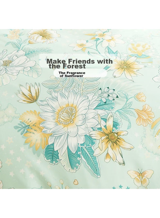 Fuanna Single Duvet Cover, Pure Cotton Duvet Cover, Single Or Double Size, 1.5-meter Bed - Image 3