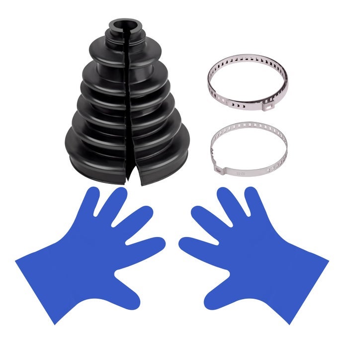 CVS18 Universal Split Constant Velocity Gaiter Universal CV Boot Kit Split Joint Gaiter Stretchable Replacement Car Auto Parts