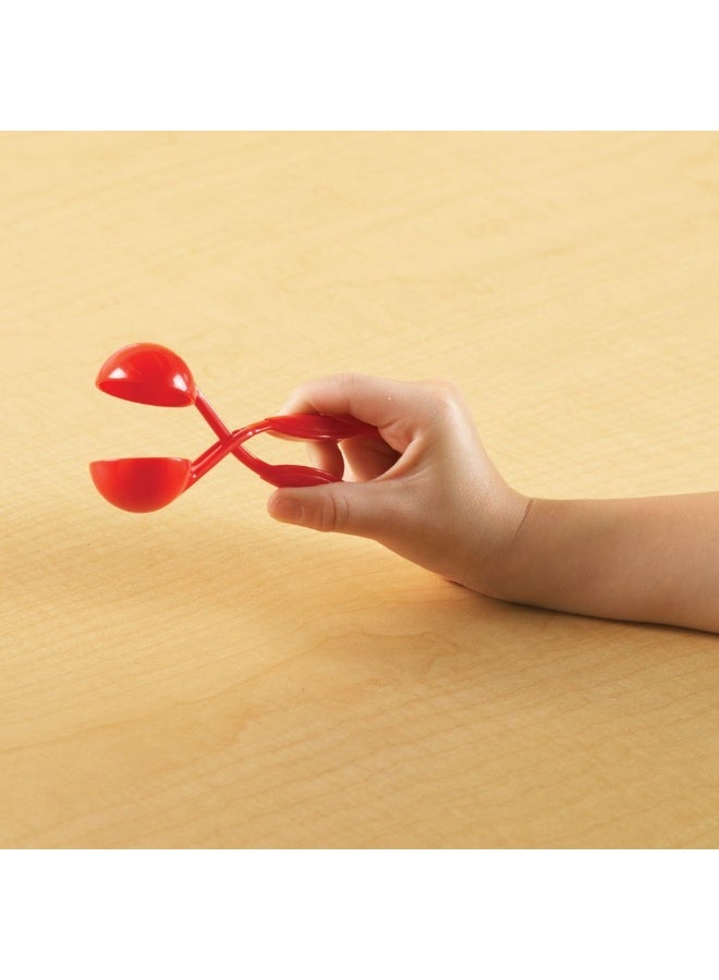 ليرننج ريسورسز ملاقط ضغط من Learning Resources، مجموعة من 6 قطع، أداة تنمية المهارات الحركية الدقيقة للأطفال، تقوي عضلات اليد، مثالية للعب الحسي، تتضمن دلو تخزين، للأعمار من 3 سنوات فما فوق - Image 5