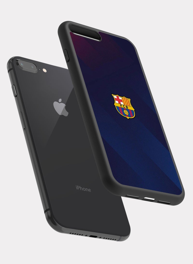 بكسلات كفر ايفون 8 بلس نادي برشلونة ازرق احمر - Image 2