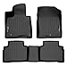 SMARTLINER All Weather Custom Fit 2 Row Floor Mat Liner Set Compatible with 20222023 Hyundai Tucson - Image 2