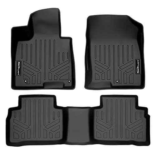 SMARTLINER All Weather Custom Fit 2 Row Floor Mat Liner Set Compatible with 20222023 Hyundai Tucson - Image 1