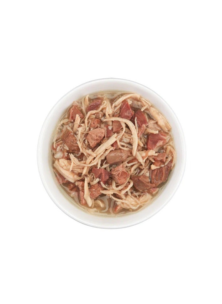 شيسر حزمة كومبو مكونة من 24 قطعة بعد حلول الظلام من الدجاج ولحم البقر في مرق -80 جرام - Image 5