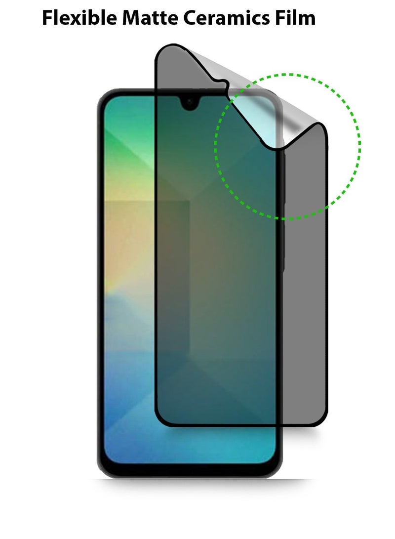 Techie Full Cover Explosion-Proof Matte Ceramic Privacy Film Screen Protector for Samsung Galaxy A26 - Image 2
