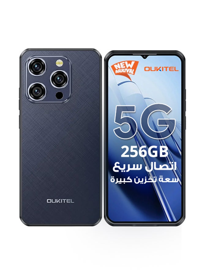 أوكيتل جوال WP52 ثنائي الشريحة بذاكرة رام 4+12 جيجابايت وذاكرة داخلية 256 جيجابايت لون ازرق يدعم 5G - إصدار الشرق الأوسط - Image 1