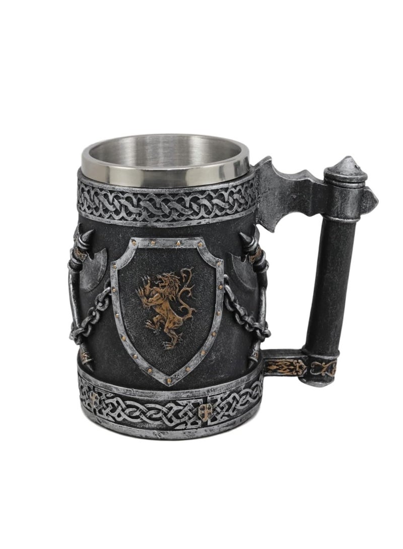 general Stainless Steel Inner Tank Beer Mug Vintage Heavy Duty Drinking Tumbler Keep Freeze Beer Stein for Bar  Restaurant - Image 1