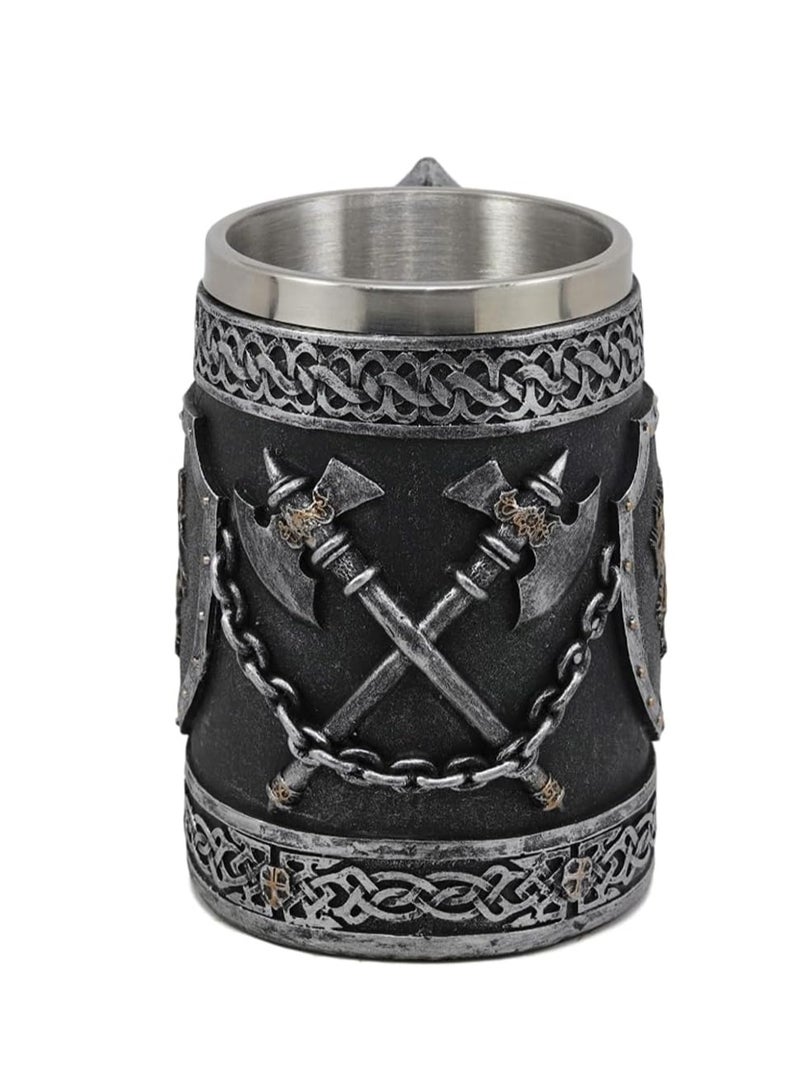 general Stainless Steel Inner Tank Beer Mug Vintage Heavy Duty Drinking Tumbler Keep Freeze Beer Stein for Bar  Restaurant - Image 3