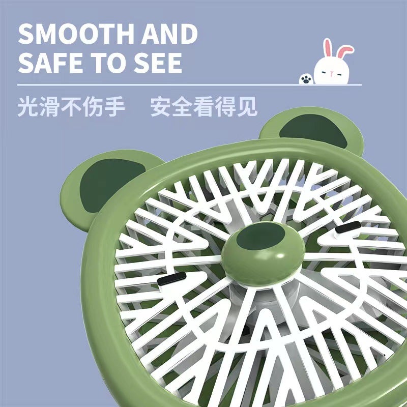 Cartoon Children'S Watch Small Fan Usb Charging Mini Handheld Fan Children'S Day Gift - Image 5