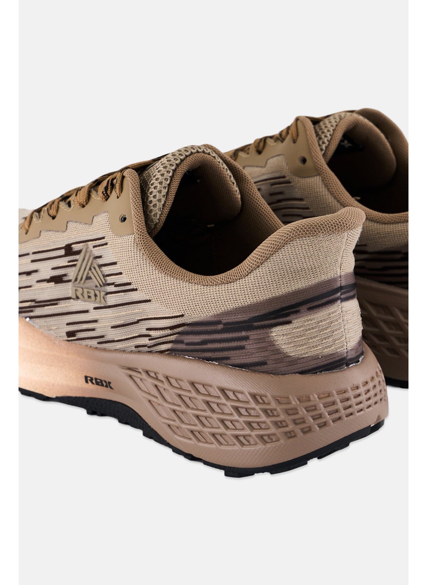 RBX - Men Lace Up Running Shoes, Taupe Combo - Image 1
