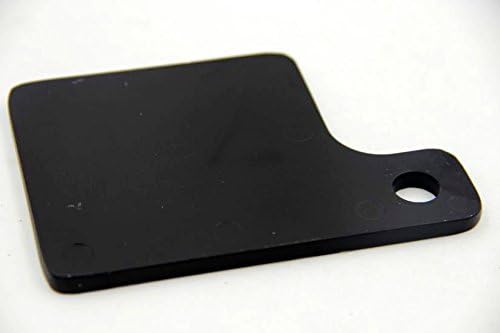 XKH-MOTO XKH- Motorcycle Universal Motorcycle Inspection Tag Sticker Real License Plate Black Compatible with Any 1/2" Bolt Placement [B00Y7C4DLO] [P/N: MT276-BK] - Image 3