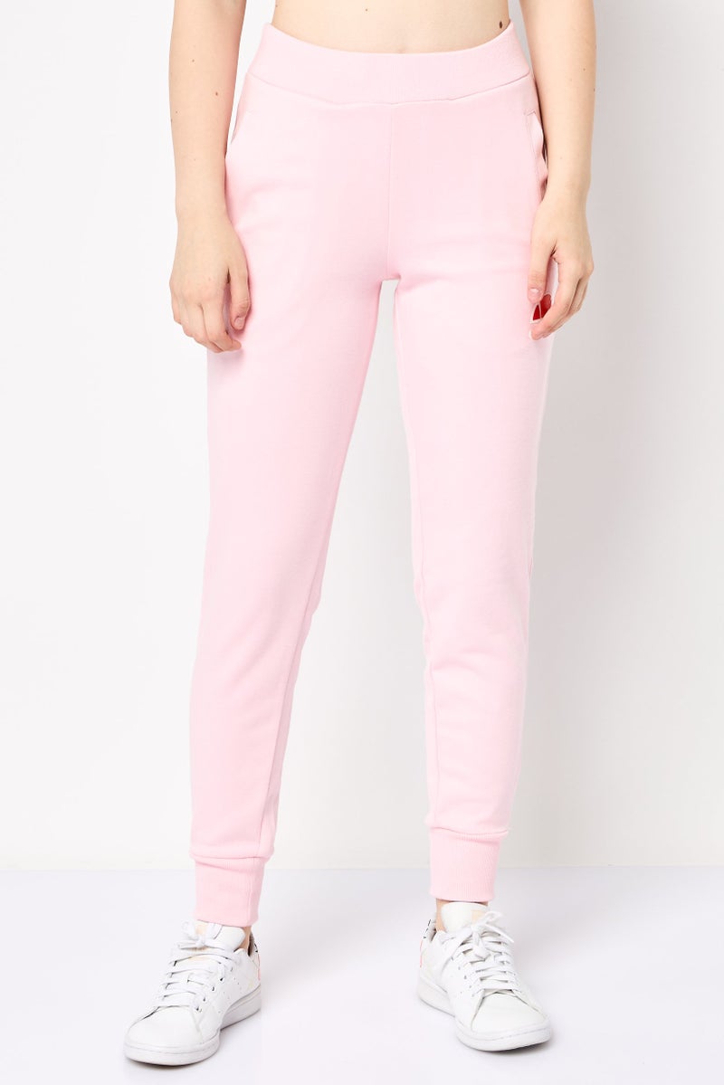 Ellesse Women Sportswear Fit Outdoor Sweatpants, Pink  - Image 1
