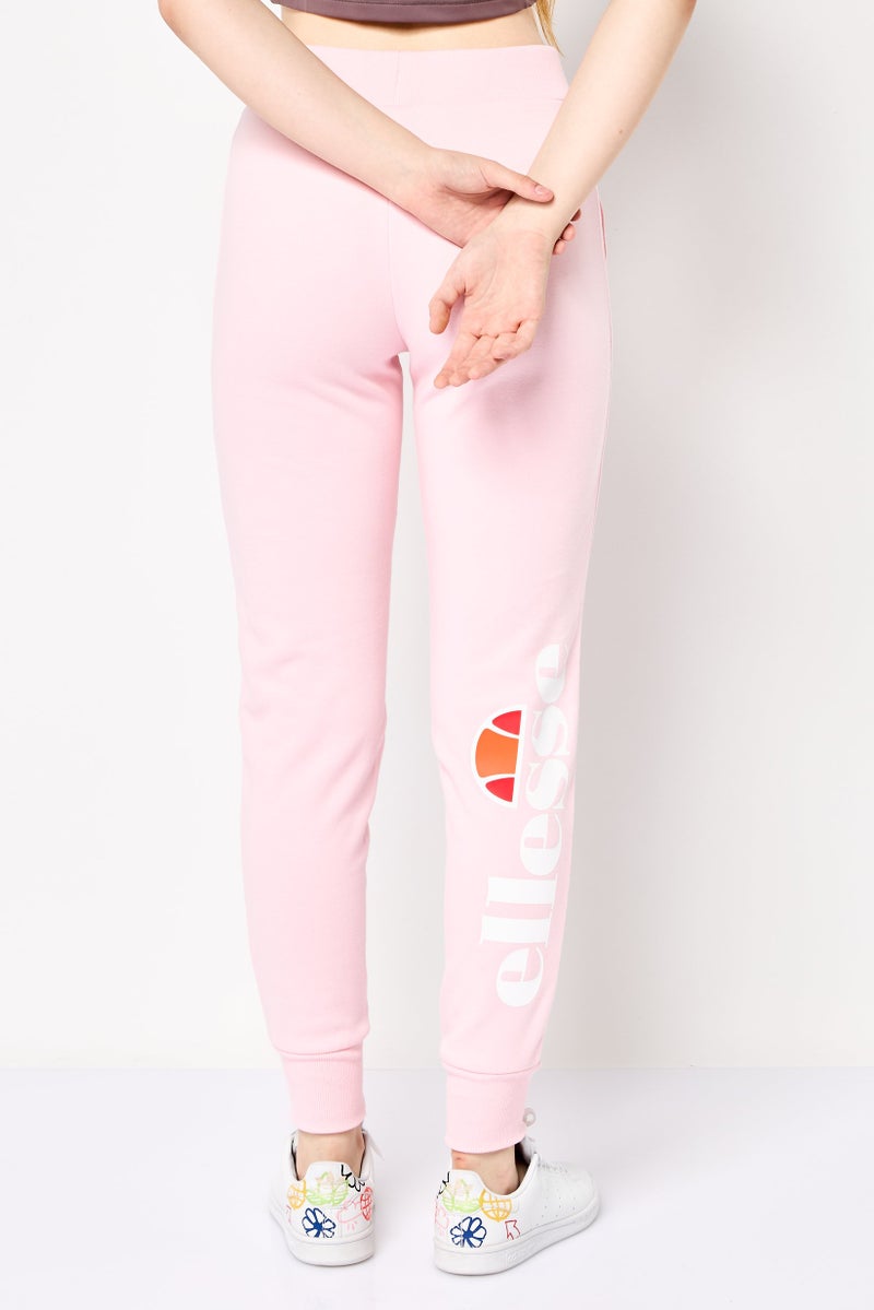 Ellesse Women Sportswear Fit Outdoor Sweatpants, Pink  - Image 4