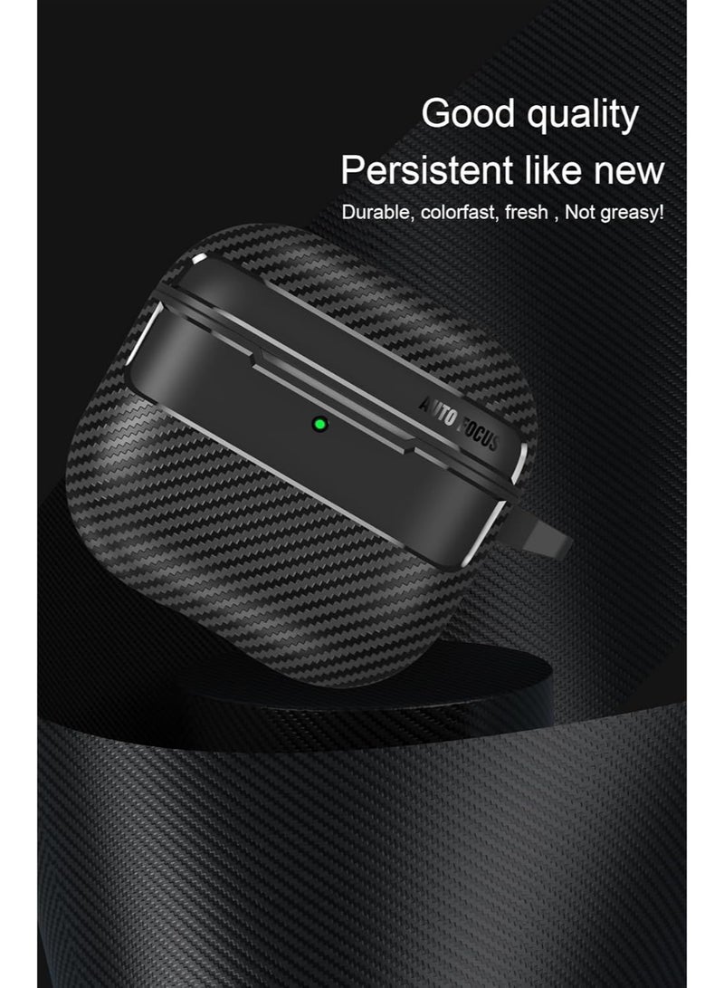 Case Compatible with Airpods 4 2024, Ultra Thin Soft TPU Scratch-Resistant Case, Silicone Shockproof Protective Case Compatible with Airpods 4 2024 (Black)  - Image 2