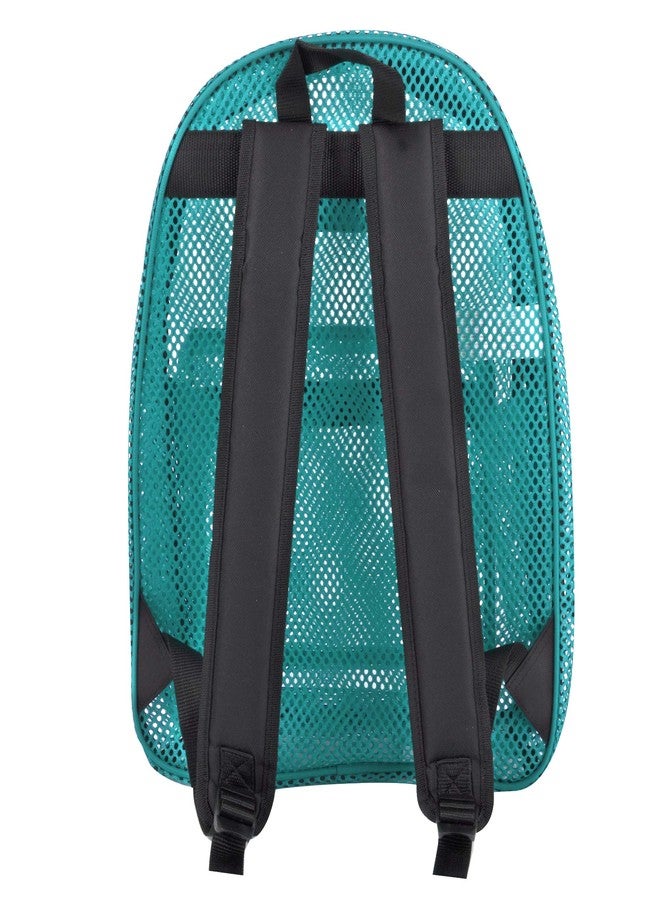 Summit Ridge Mesh Backpacks for Kids, Adults, School, Beach, and Travel, Colorful Transparent Mesh Backpacks with Padded Straps - Image 5