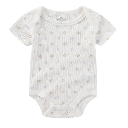 Ruliby Baby Boy Bodysuit and Pant Set Summer Soft Newborn Clothes Outfits 36 month - Image 3