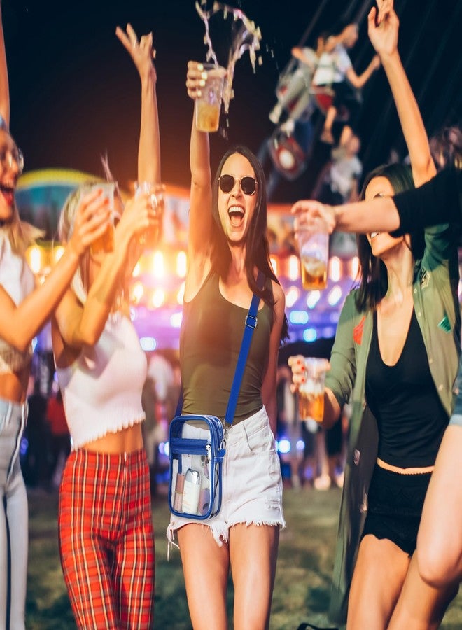 PACKISM Clear Bag Stadium Approved, Clear Purse with Adjustable Shoulder Strap for Sports - Image 2