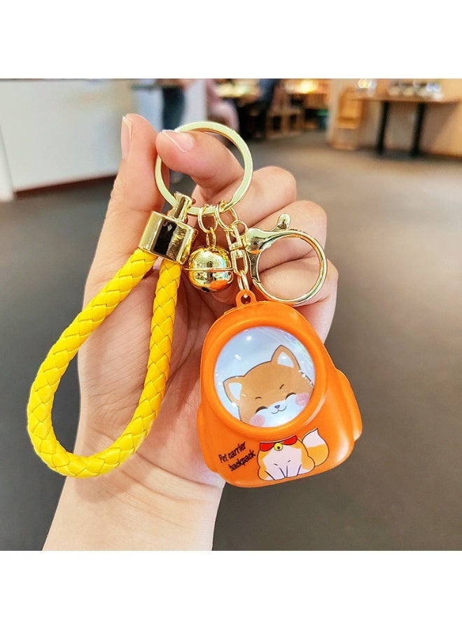 Cute Bear Night Light Keychain