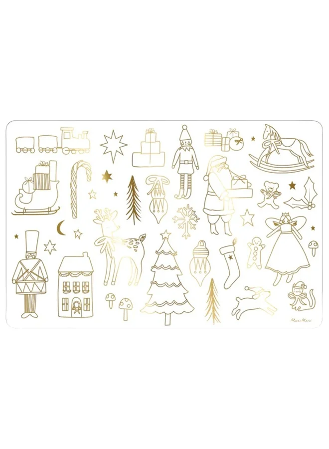 Meri Meri Christmas Colouring Placemats