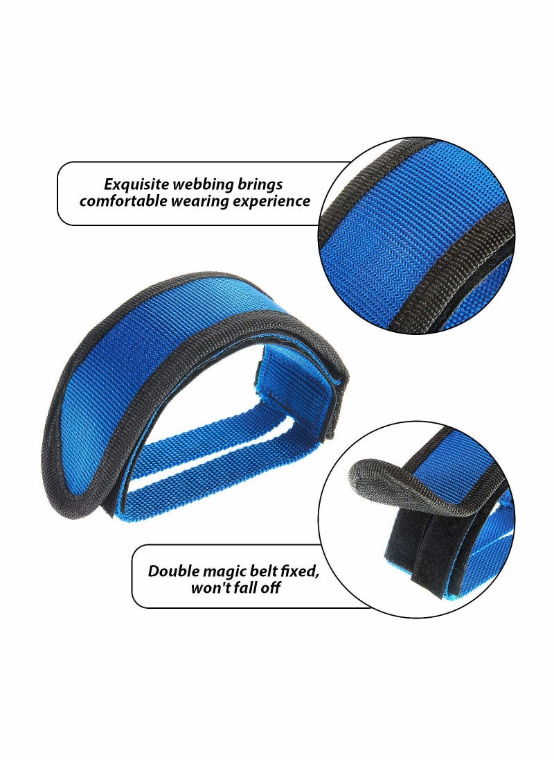 Excefore Bicycle Pedal Straps, Bicycle Foot Straps Bicycle Adhesive Pedal Toe Straps 3 Pairs  - Image 3