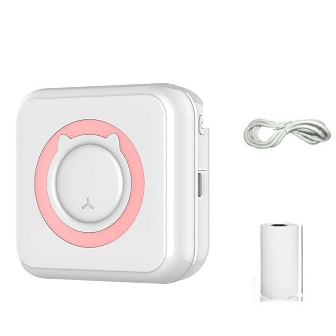 Mini Portable Thermal Printer Small Bluetooth Wireless Po Label Error Correction Pocket Label Gadget - Image 1