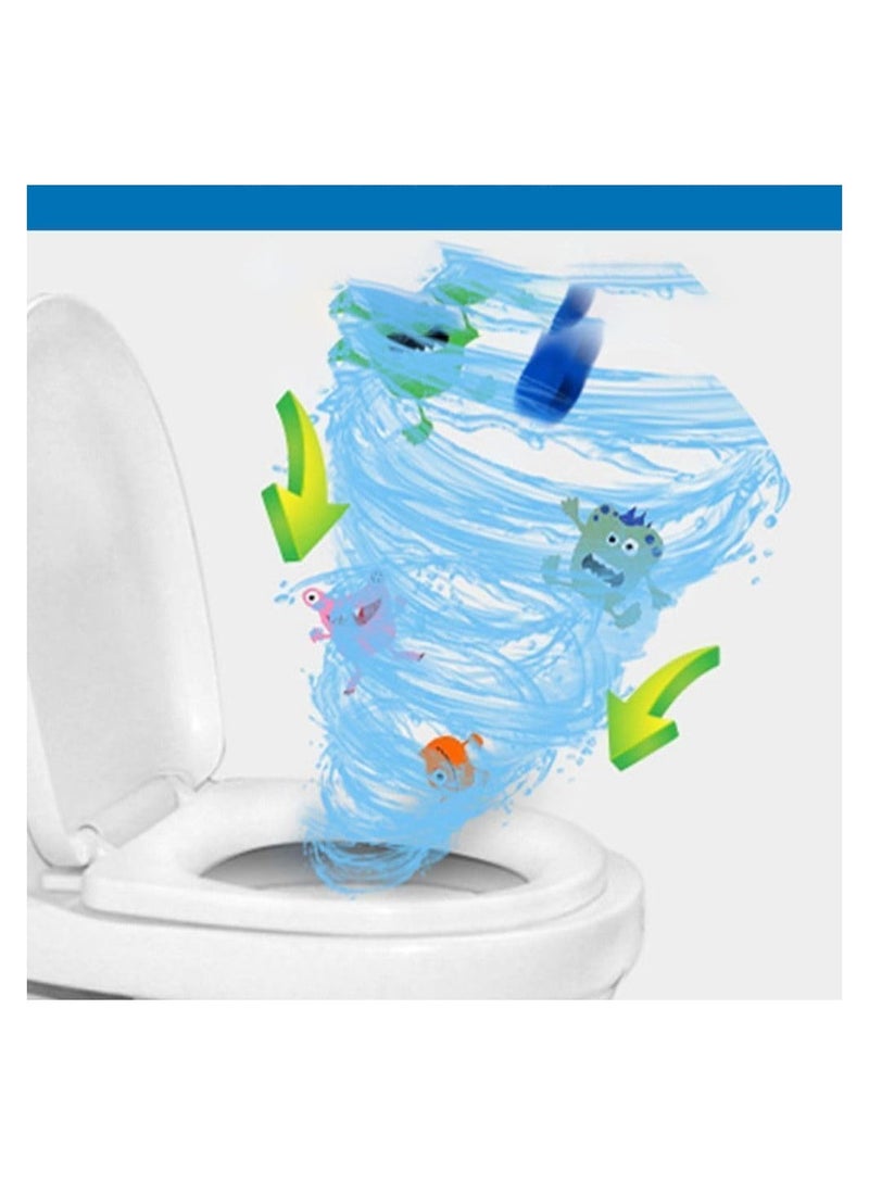 بلان A 12 قطعة من منظف المرحاض الفوار لوعاء المرحاض والكمبيوتر اللوحي، يستخدم أيضًا لوعاء المرحاض. - Image 4