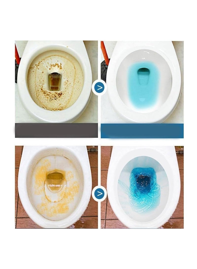 بلان A 12 قطعة من منظف المرحاض الفوار لوعاء المرحاض والكمبيوتر اللوحي، يستخدم أيضًا لوعاء المرحاض. - Image 2