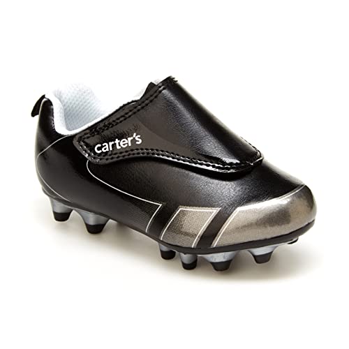 Carter's Unisex Kids Fica Sport Cleats, Black - Image 1