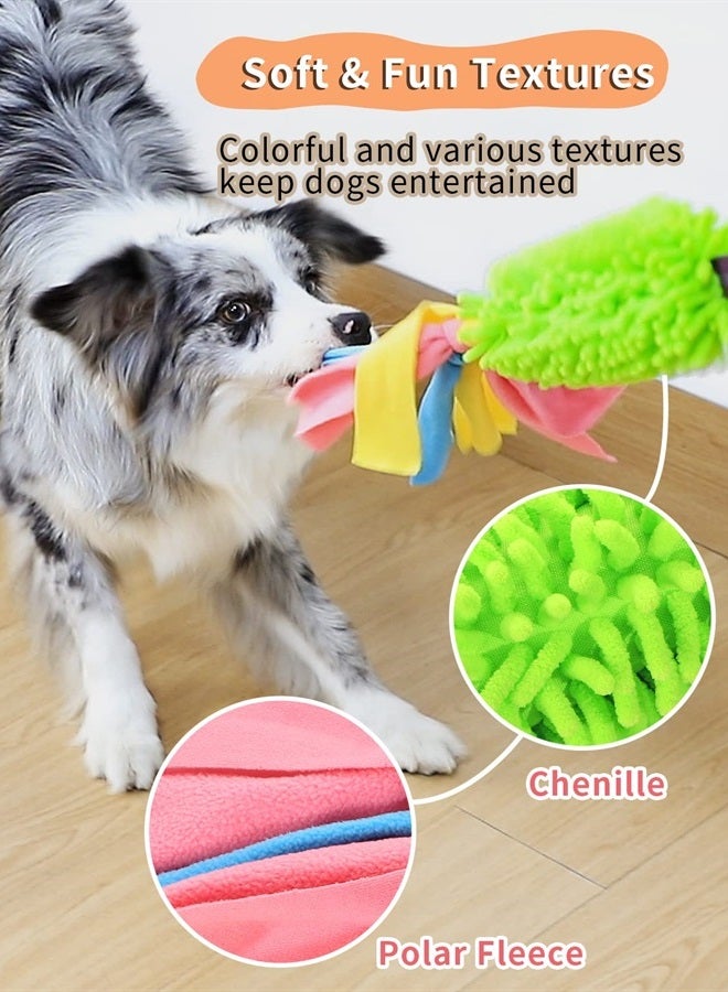 SCHITEC Dog Tug Toy, Bungee Tug of War Rope Toys with Squeaky Sound for Small Medium Large Dogs, Puppy Training Pull Toy for Exercise & Interactive Play Games - Image 2