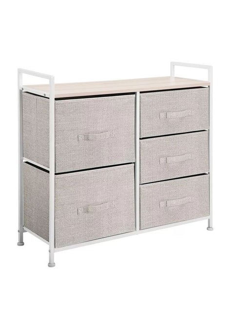 Modern design storage drawers with 5 compartments