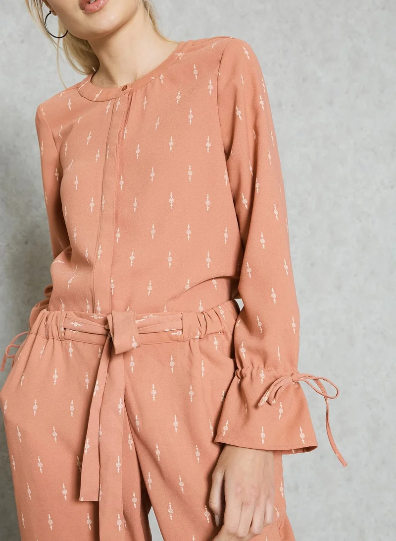 VERO MODA High Neck Printed Top