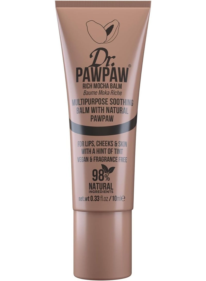 Dr.PAWPAW Dr. PAWPAW Rich Mocha Balm for Lips and Skin, 1 x 10ml - Image 1