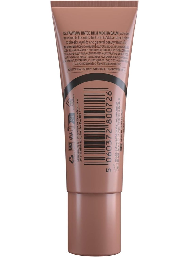 Dr.PAWPAW Dr. PAWPAW Rich Mocha Balm for Lips and Skin, 1 x 10ml - Image 2